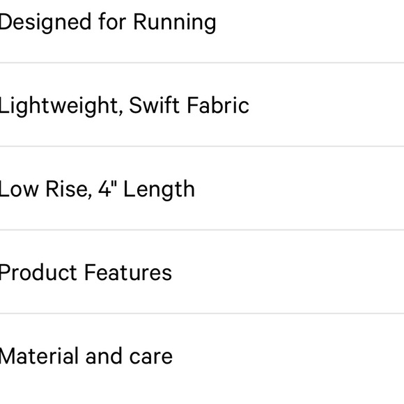 Hotty Hot Low-Rise Lined Short 4" Serene Blue EUC Size 6 no rips tears or stains - Picture 11 of 11